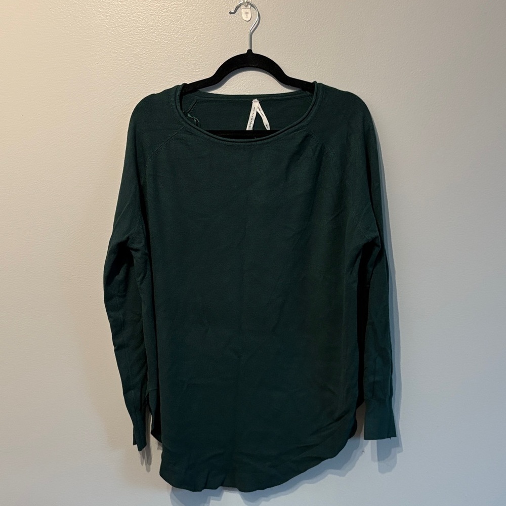 Dreamers Dark Green Long Sleeve Top